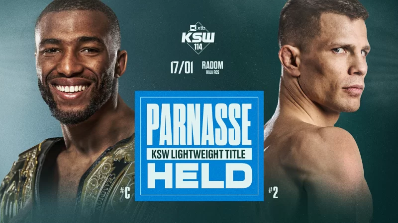 XTB KSW 114: Parnasse vs. Held