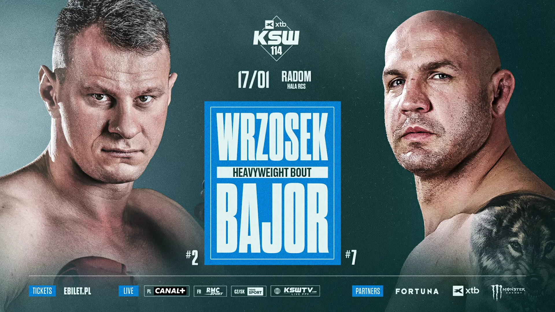 XTB KSW 114: Wrzosek vs. Bajor
