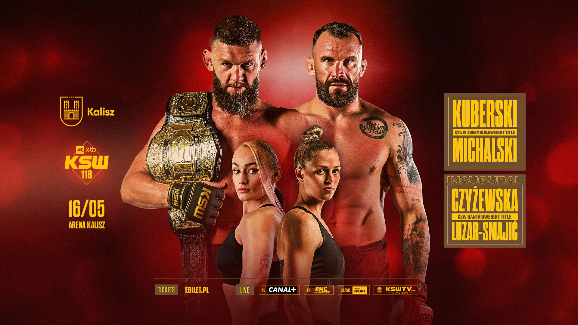 XTB KSW 118: Kuberski vs. Michalski