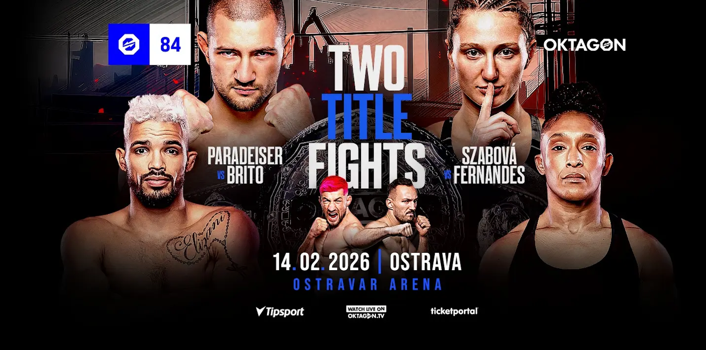 Oktagon 84: Paradeiser vs. Brito